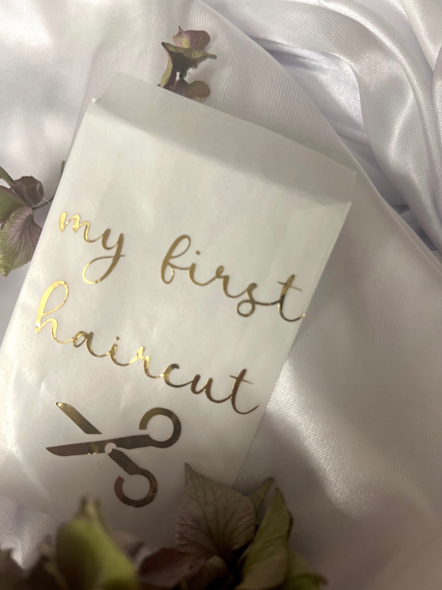 My first haircut - Aufbewahrung für die ersten abgeschnittenen Haare