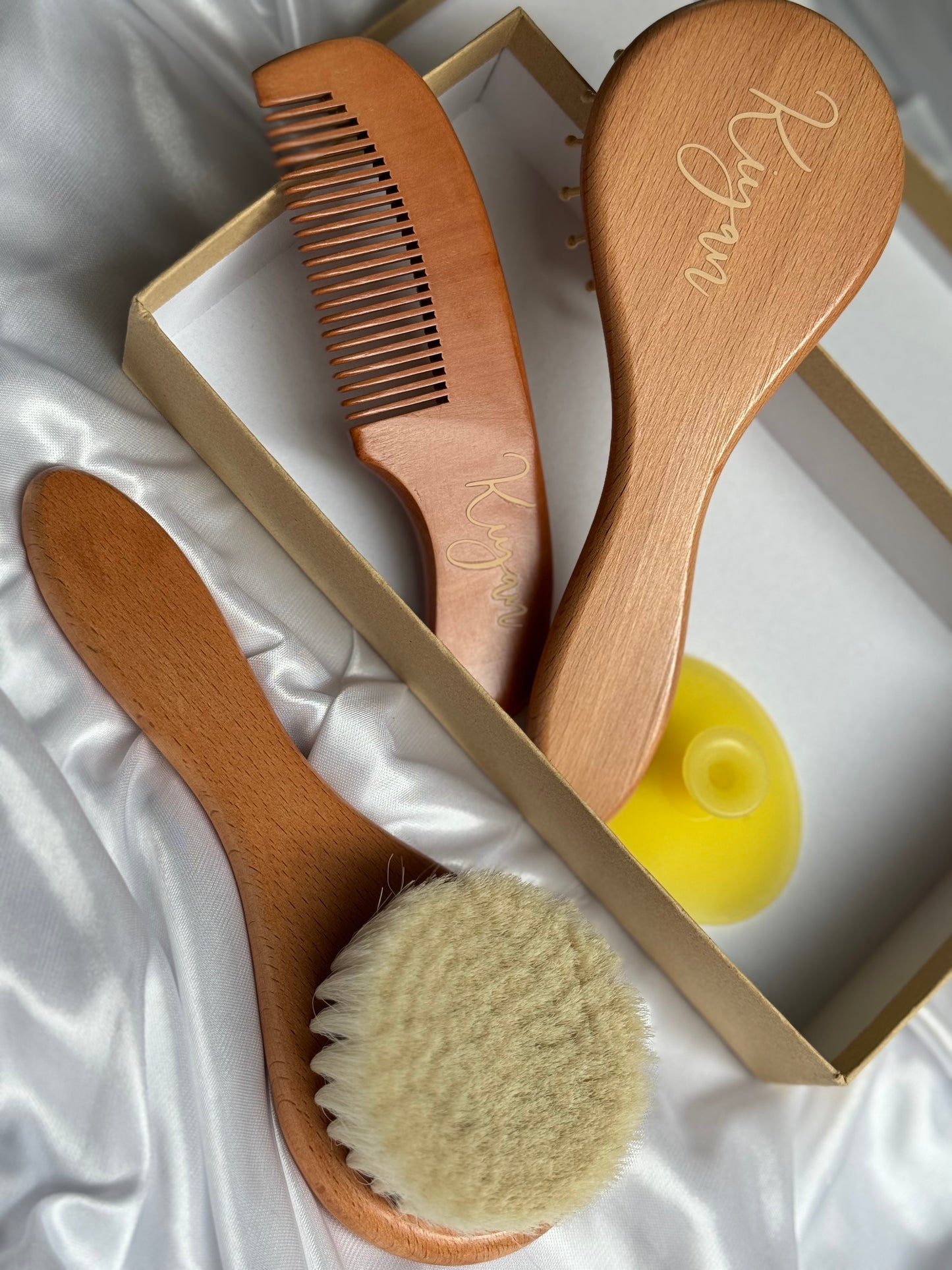 Personalisiertes Babybürsten-Set
