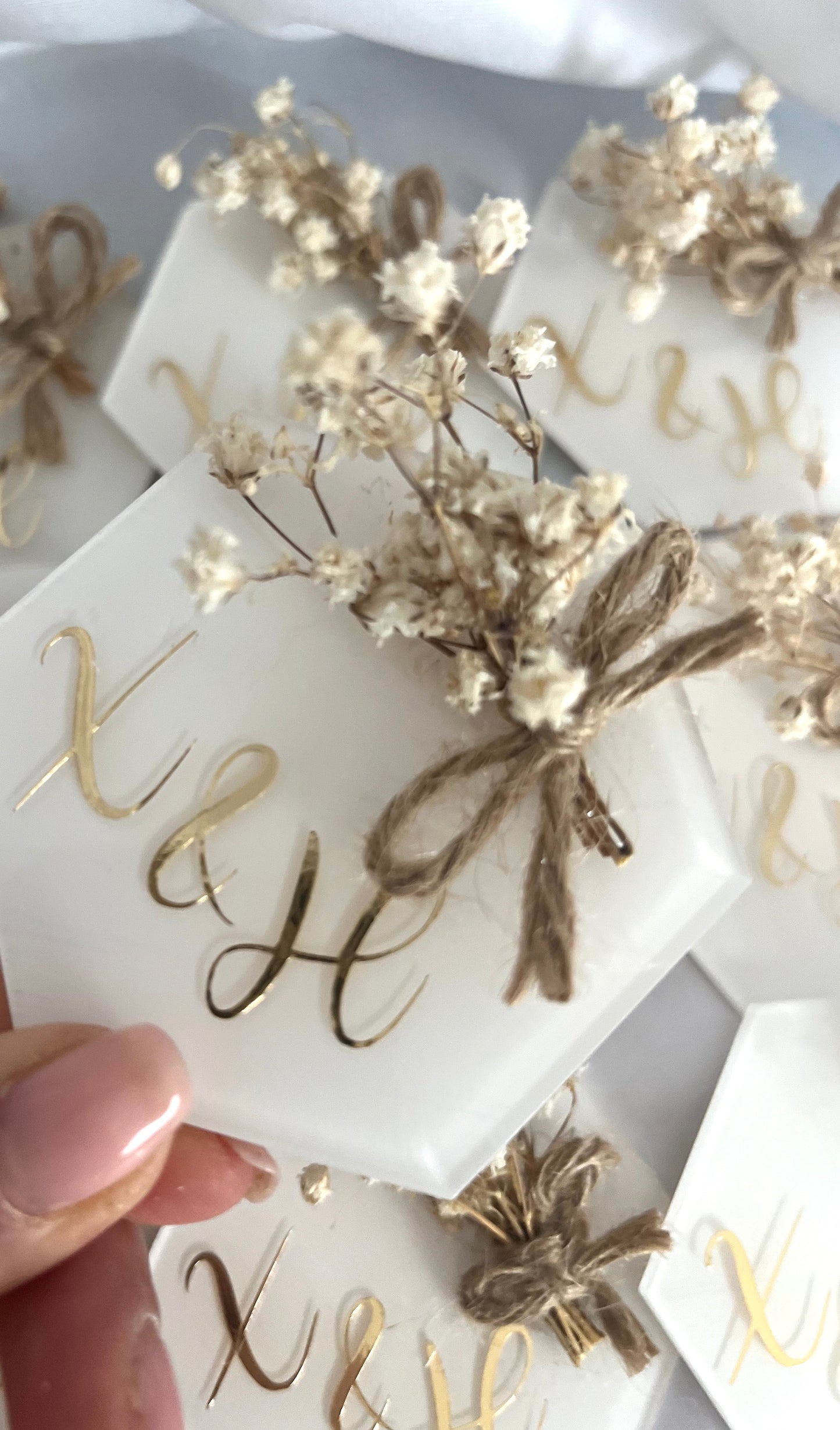 Personalisierte Magnete aus Acryl - ein tolles Gastgeschenk