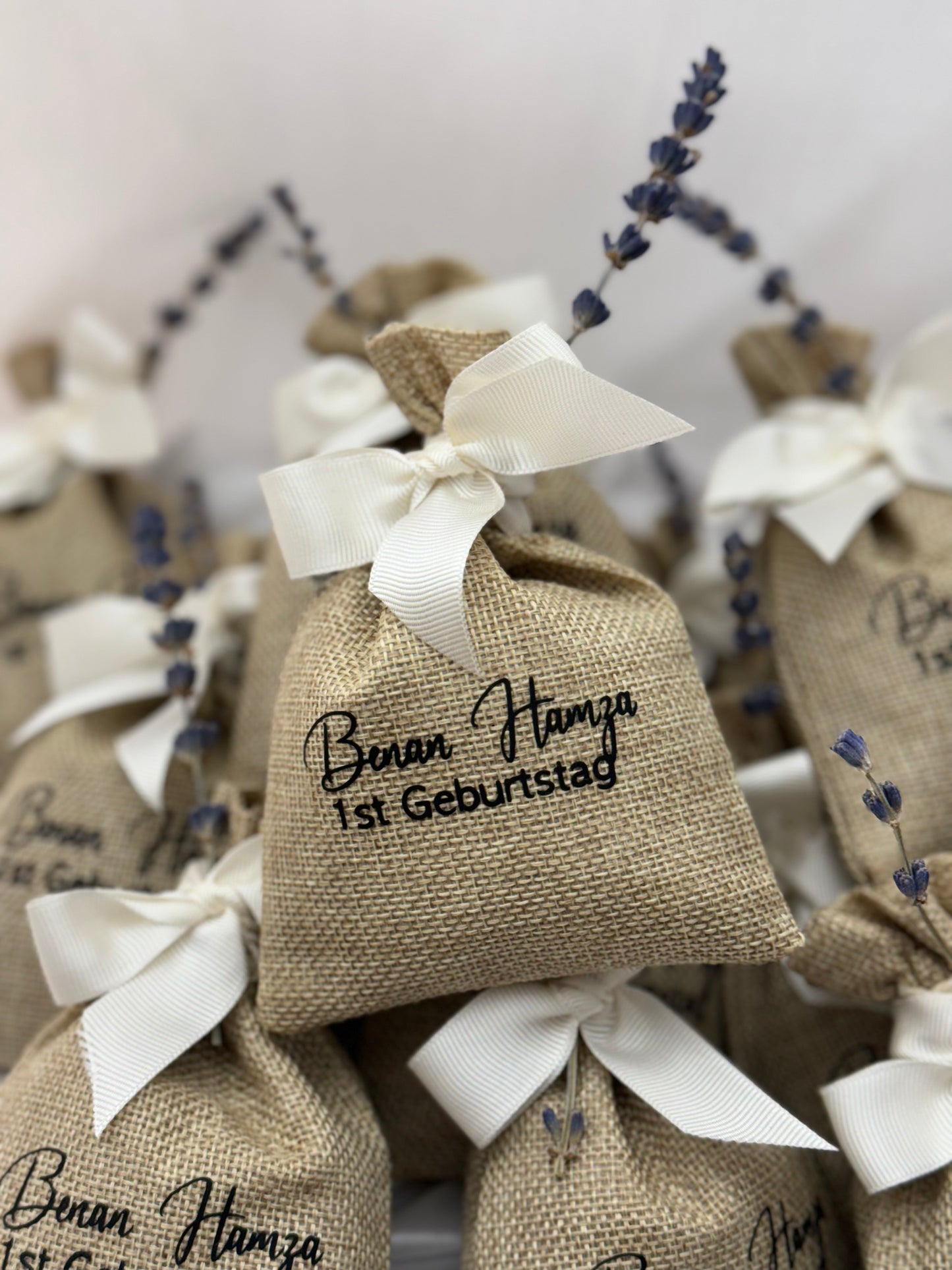 Gastgeschenk - Lavendelsäckchen bedruckt