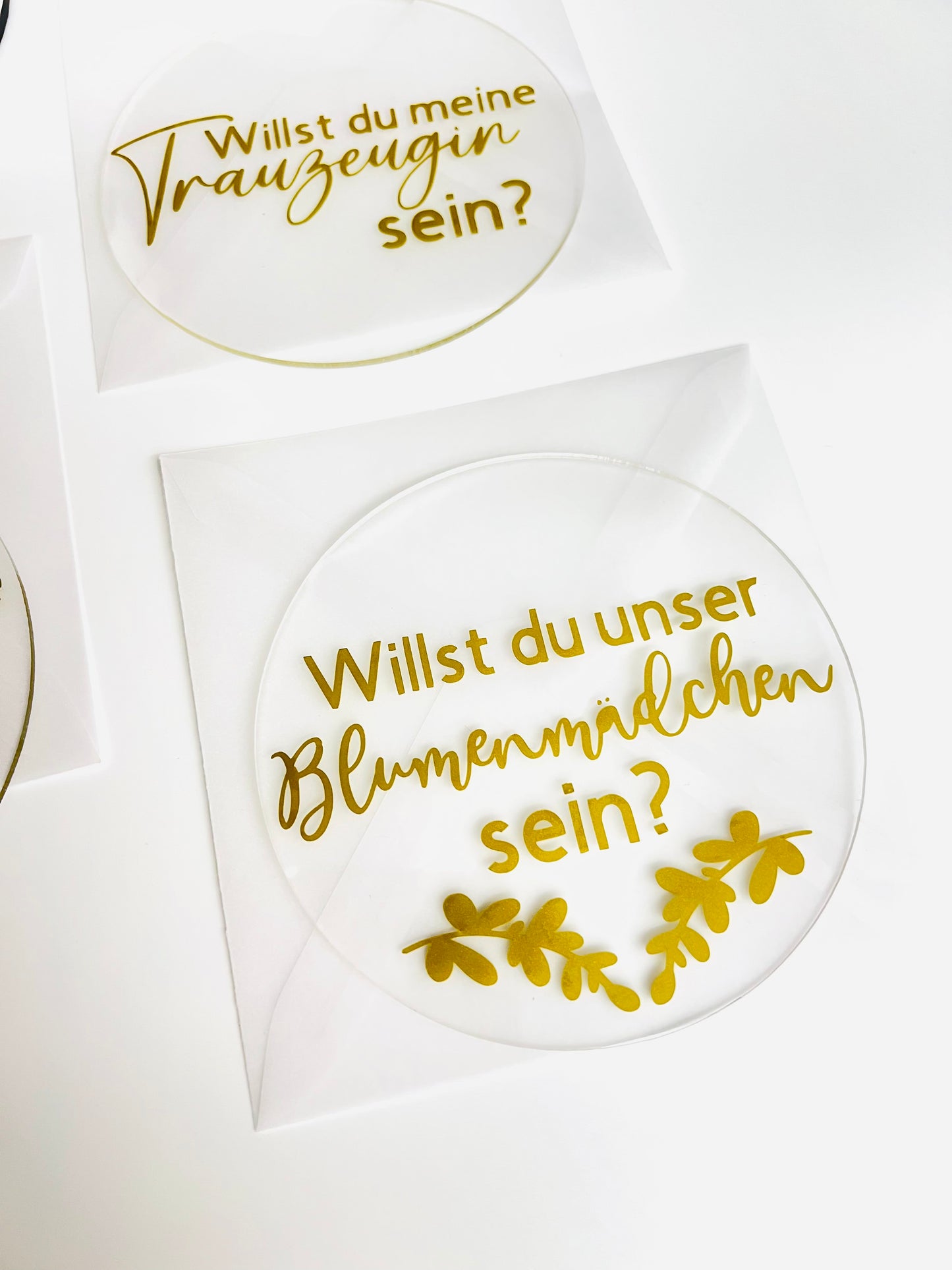 Willst du mein/e Trauzeuge/in sein? Acrylplatte (personalisiert)