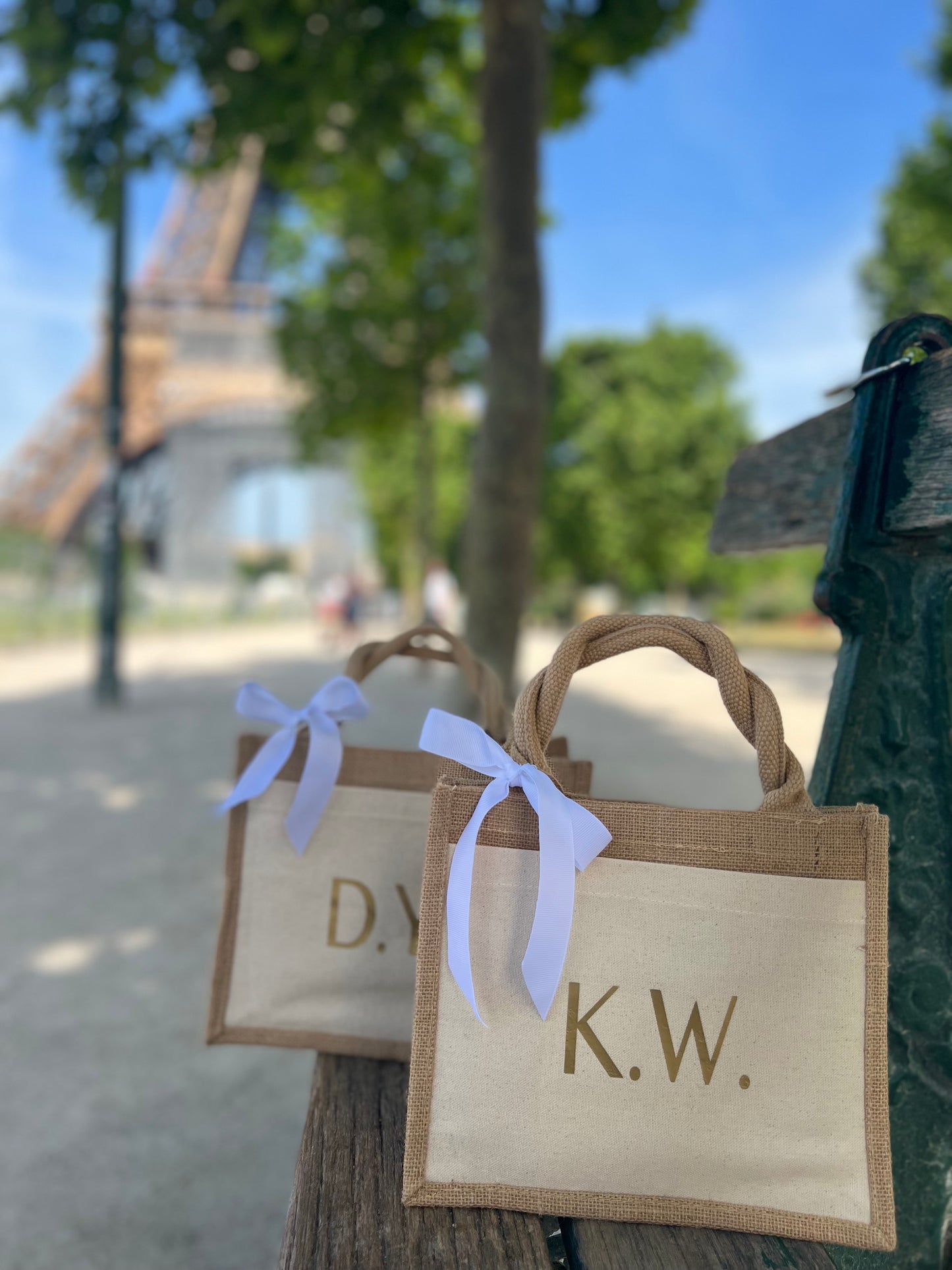 Canvas-Jute-Tasche - klein (personalisiert)